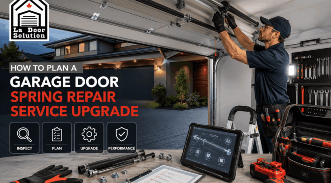 Garage Door Spring Repair: Signs, Costs & When to Fix